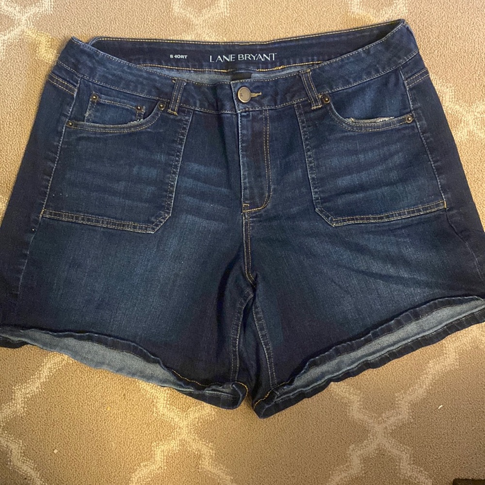 Lane Bryant Jean Shorts Size 18